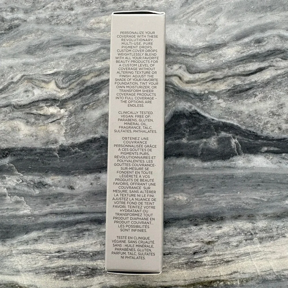 Cover FX Custom Cover Drops Foundation N Deep 1 Concentrated Pigment 0.25oz NEW